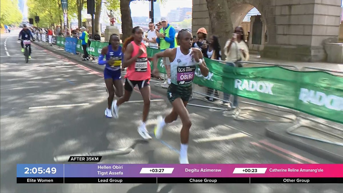liarpoliticianz's tweet image. Looks to me like a racist @LondonMarathon. Where the white people? #BBCNews #BBCSport #LondonMarathon
