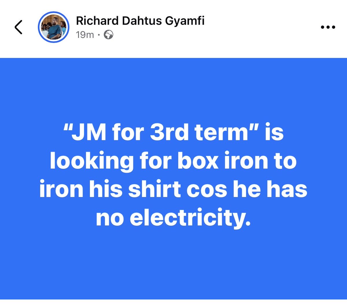 Richard Gyamfi tweet media