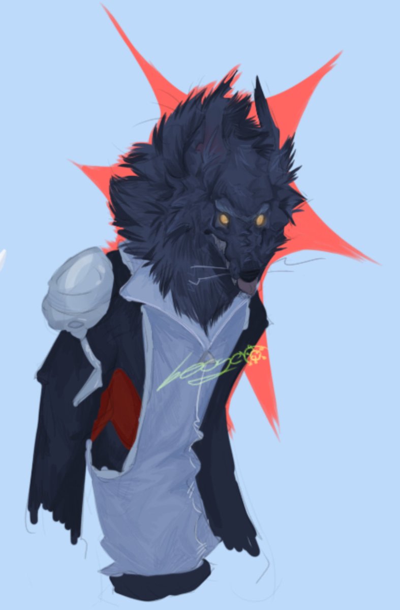 galacticbooger's tweet photo. wolf #rickprime 👀 https://t.co/1u8Zn6D1hI