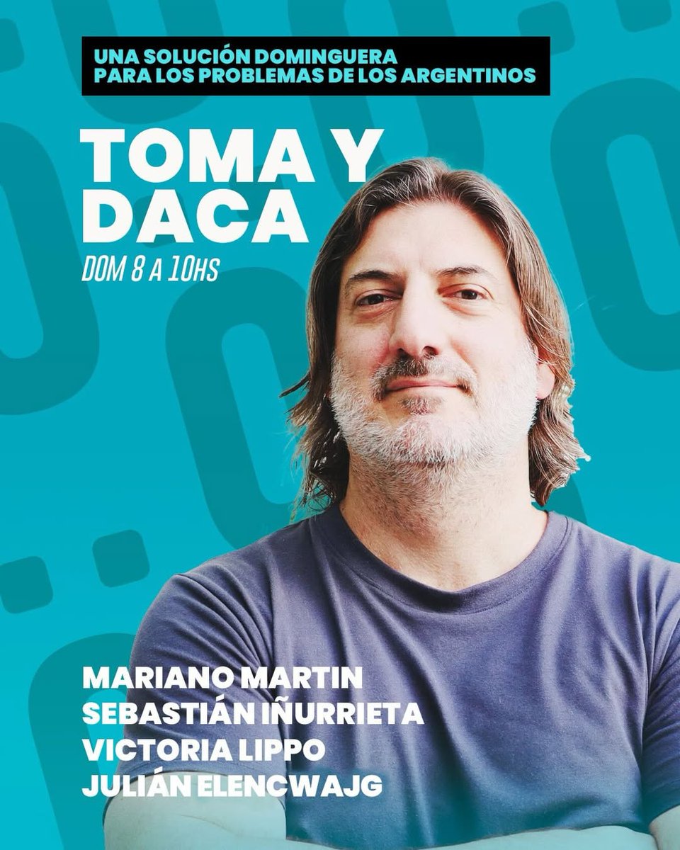 Toma y Daca tweet media