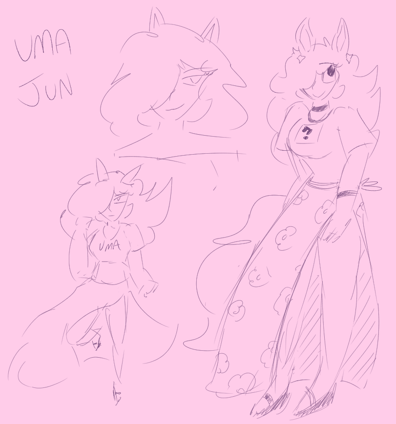 EntityTropic's tweet image. Thought I'd share some more Jun doodles in various forms. 

#doodles