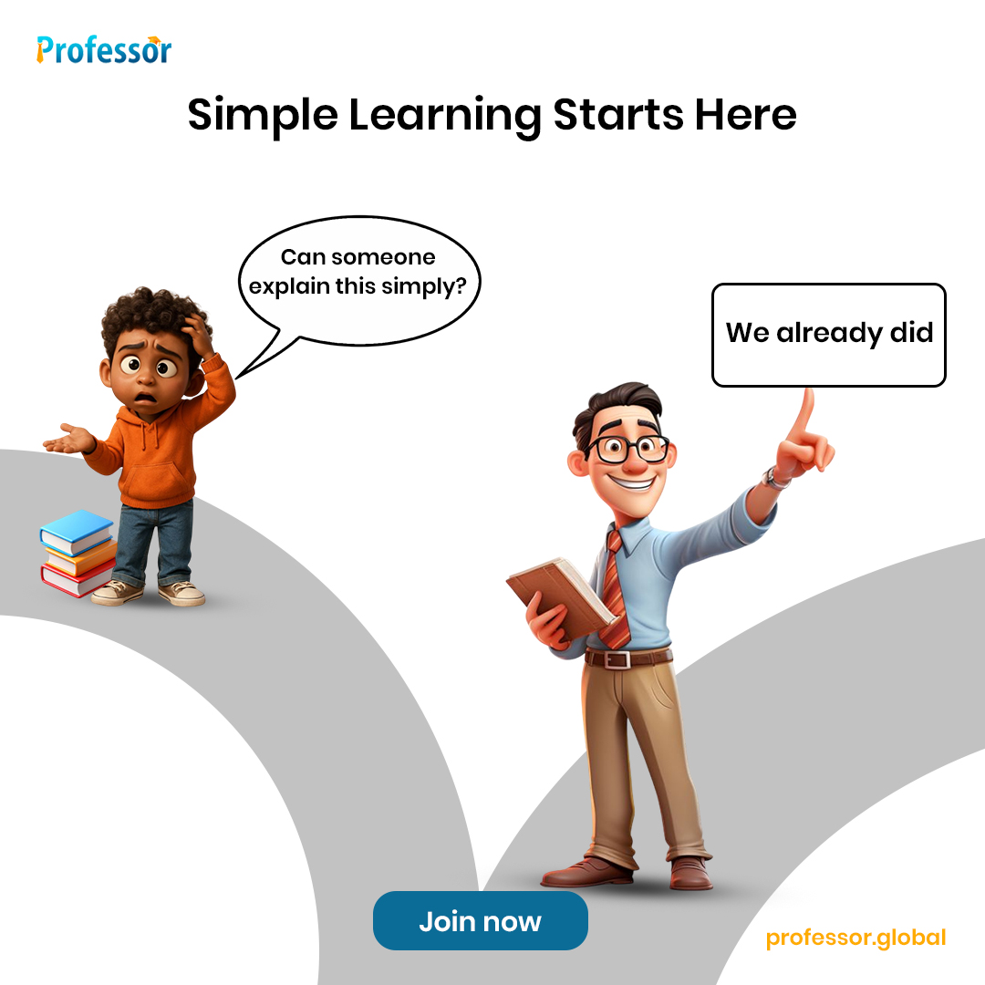 mrprofessorai's tweet image. Confused by complex explanations?
You’re not alone.

We make learning simple.

#StudyStruggles #LearningMadeEasy #Professor #InteractiveLearning #StudySmart
