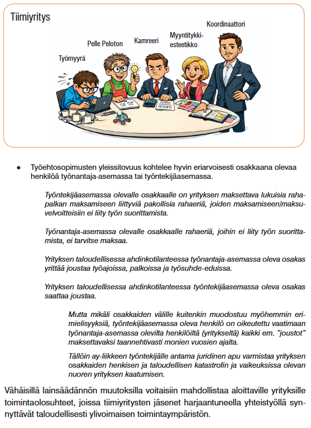 SuominenJyrki's tweet photo. Kirjassa ”Yritystoiminnan teesit” on esitetty, miten lukuisilla eri tavoilla yleissitovuus kurittaa pieniä suomalaisia työnantajayrityksiä (ote s 222)

Kirjan luettuasi ymmärrät, miksi yleissitovuuden purkaminen on välttämätön edellytys Suomen talouden tasapainoon saattamiseksi https://t.co/hJJ2byqoYs