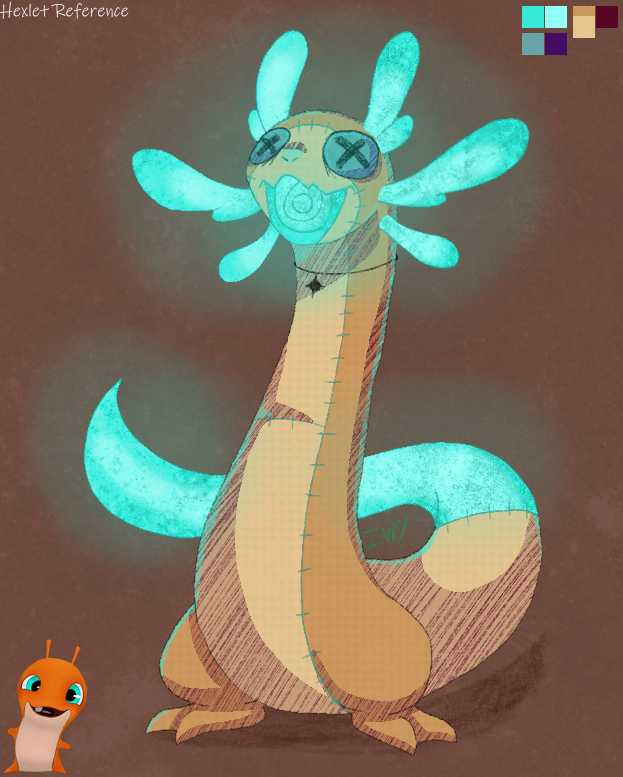 InkyInkerson's tweet photo. Hexlet and Spindle edit
#Slugterra #hexlet #art #drawing https://t.co/sb9EWVH0Dm