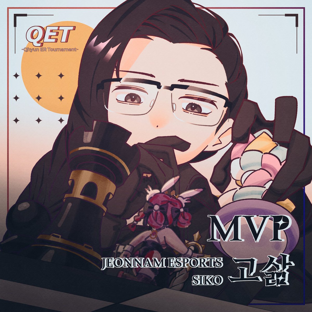 #이터널리턴 #EternalReturn #치지직 #QET
Qhyun Eternal return Tournament

초대 MVP

고삶(siko)
chzzk.naver.com/96052f394141ee…

artist.HEKATE
x.com/KATARINA_429