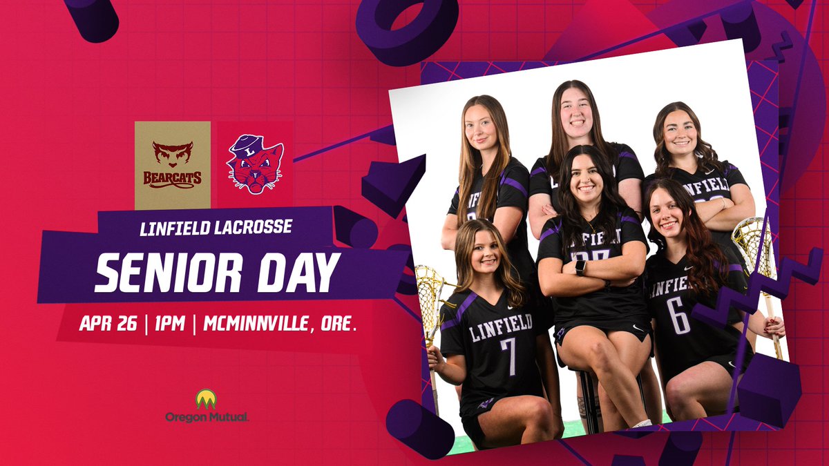 LinfieldWLax's tweet photo. SENIOR DAY 🥳

The 'Cats celebrate six seniors prior to the game at 1 pm against Willamette!

📺TUNE IN: https://t.co/9DN43noKyl

#RollCats | #D3lax | #NWClax https://t.co/YVg2l96HGe