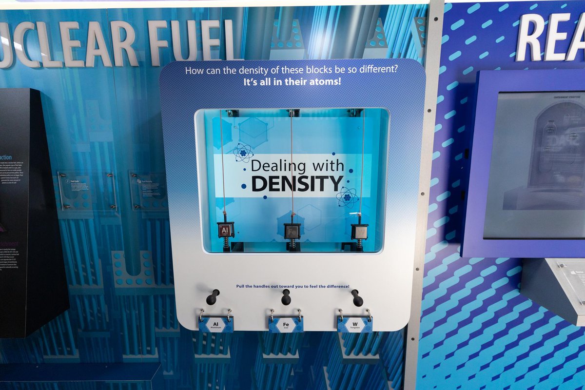 INL's tweet image. .@INL's #Nuclear Science Trailer tour wrapped up in Wyoming! ⚛️

The trailer offered hands-on #STEM experiences, like glove box simulations, to students and community members, for an up-close look at how #AdvancedNuclear is shaping our #energy future.

🔗inl.gov/news-release/i…