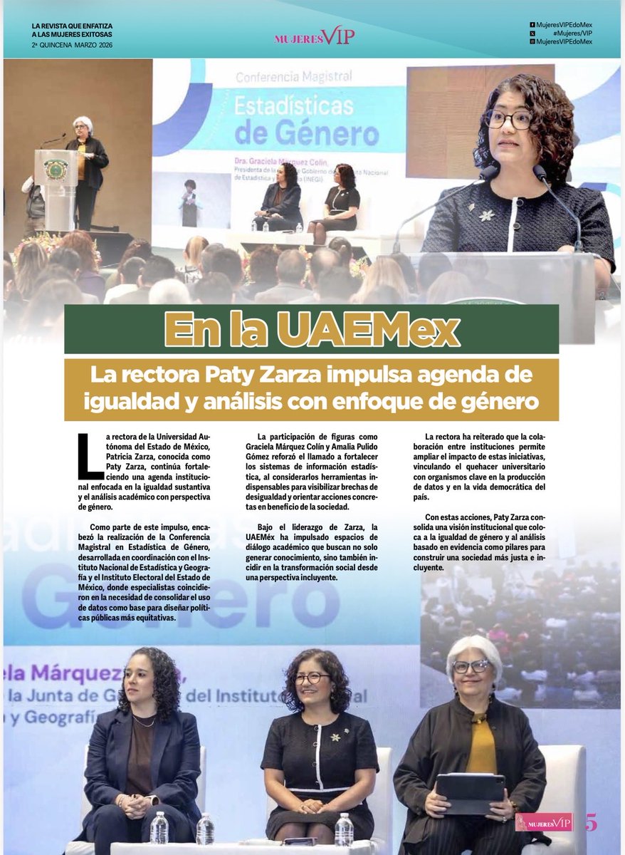 VipMujeres's tweet photo. #MujeresVIP 🩷  • MUJERES QUE INSPIRAN • MUJERES QUE TRANSFORMAN • MUJERES QUE DEJARON HUELLA

•LA GOBERNADORA DELFINA GÓMEZ
"SUBE COMO LA ESPUMA"
ALSER RECONOCIDA POR LA REVISTA LÍDERES MEXICANOS COMO PARTEDELA LISTA. 

"MUJERES FUERA DE SERIE"

• @PatyzarzaUaemex https://t.co/gI5nh88K1v