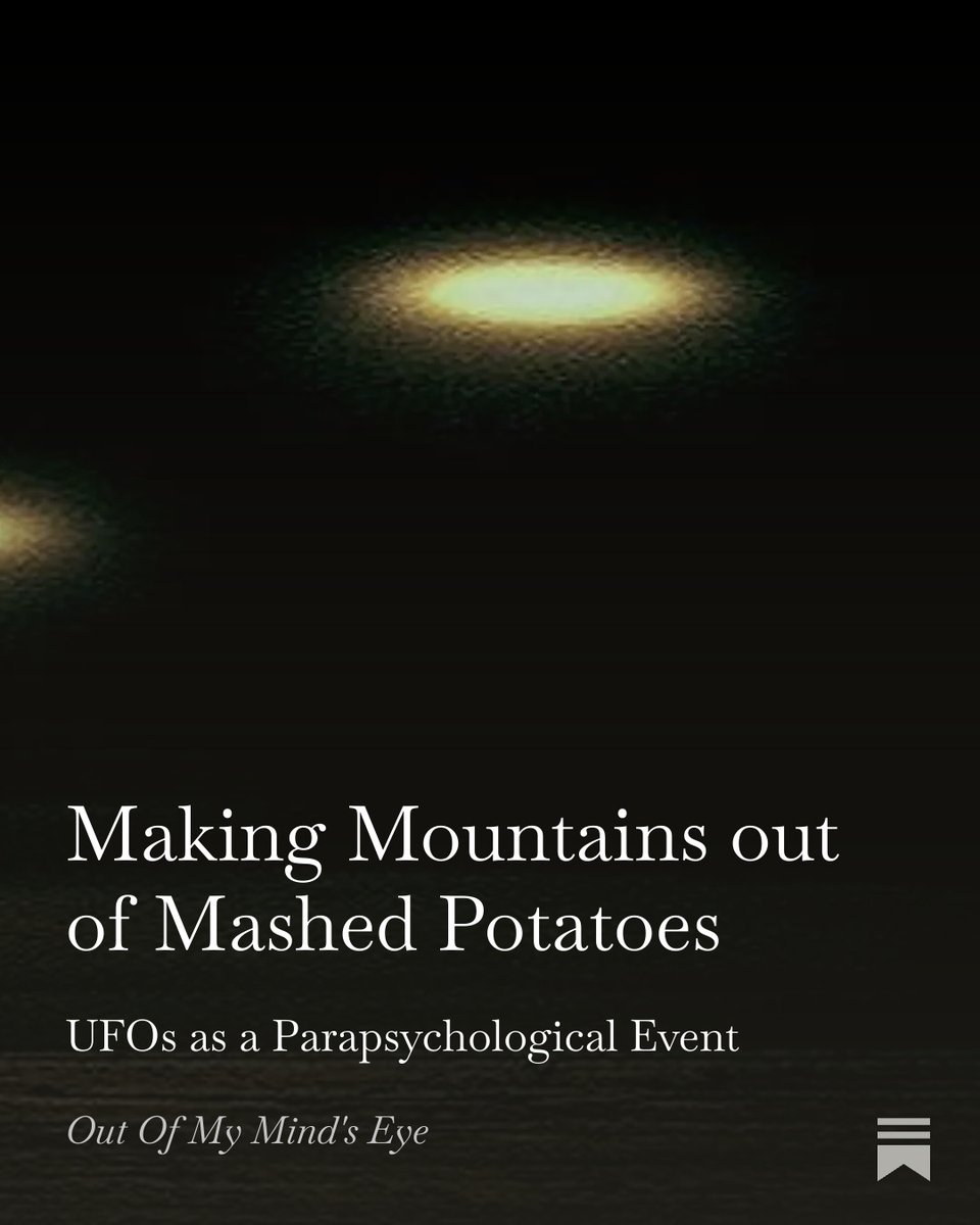 SusanDemeter's tweet photo. Redirection of UFO research from the external to the internal by seeking to understand the complexities of human cognition &amp; consciousness itself we may better understand the UFO and better understand ourselves.

https://t.co/yB6gDq49Bo

#uap #ufo #paranormal #parapsychology https://t.co/7zurph1l2C