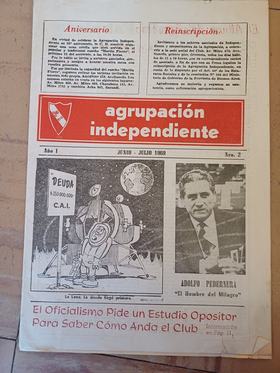 CurtoMauricio's tweet photo. Año electoral. Voy a ir posteando imagenes de distintas agrupaciones en mi carácter de coleccionista.  Dejo igual la inquietud. Tienen proyecto de hacer un departamento de historia estadísticas y armar museo? https://t.co/ZoP6BFkXiL