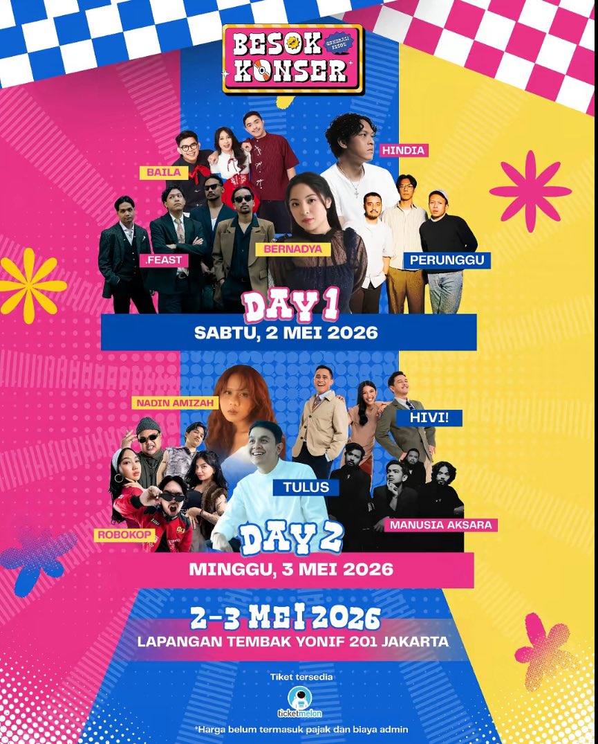 WTS TIKET BESOK KONSER

2 Tiket Day 1 230k 2 tiket
2 Tiket Day 2 230k 2 tiket
2 Tiket 2 Day Pass 350k 2 tiket

Tiket ready ga banyak ya