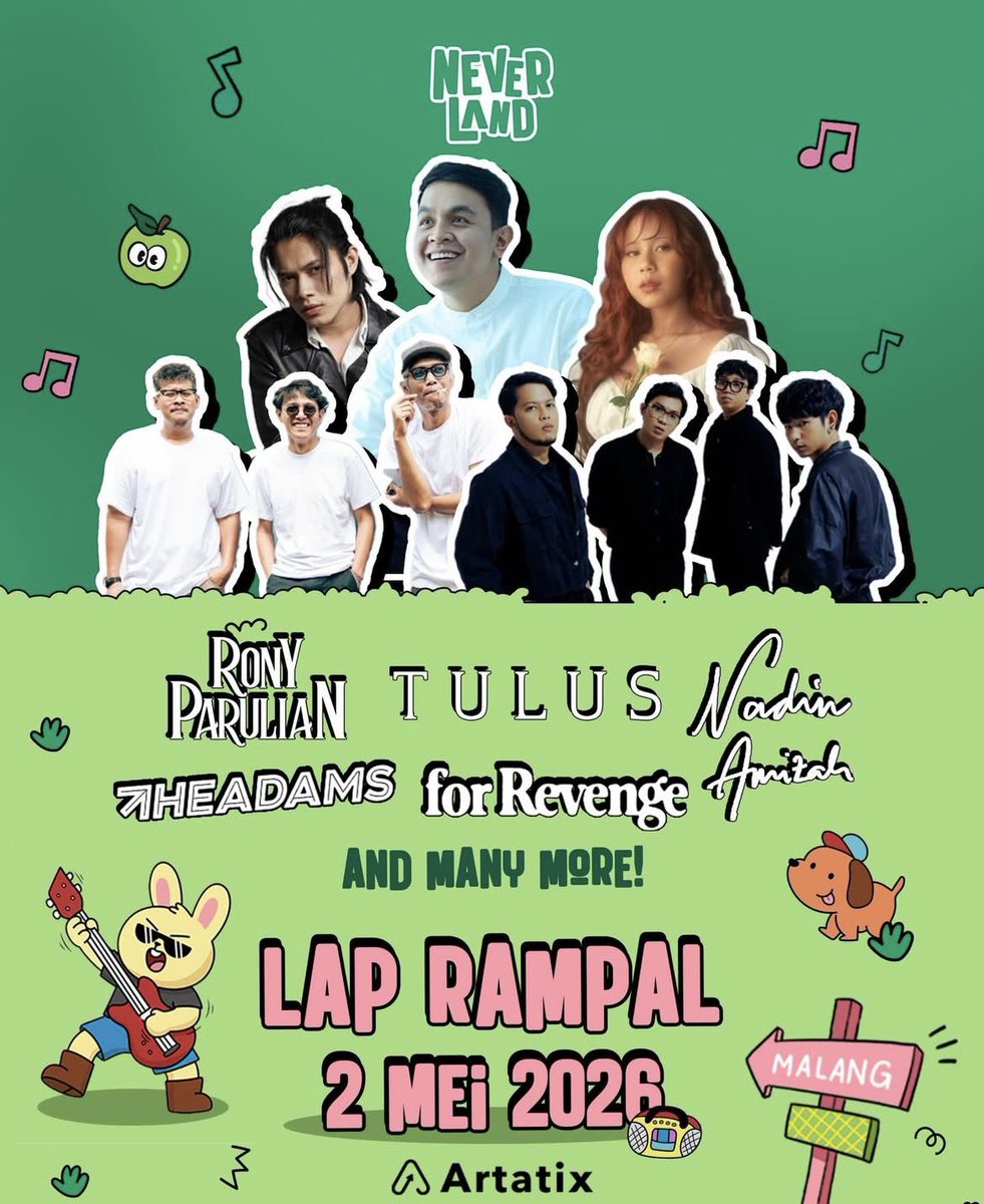 WTS TIKET NEVERLAND MALANG

2 Tiket VIP 400k dapat 2 tiket
2 Tiket Festival 250k dapat 2 tiket

Tiket gabanyak yaa
Bisa terima beres jadi gelang