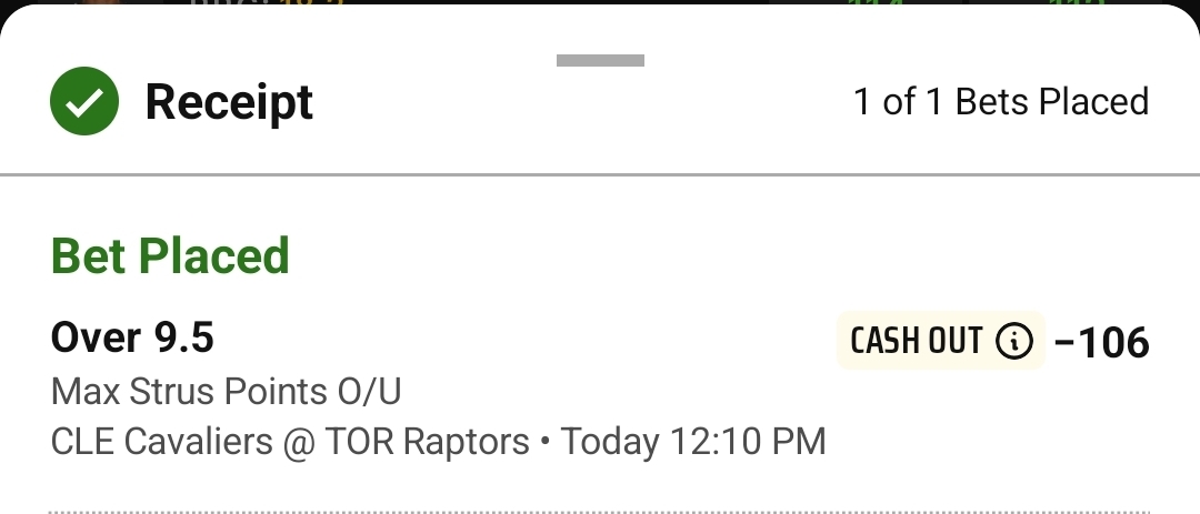 DataDrivenOMS's tweet image. NBA Play #484

Max Strus O9.5 pts (-106) 1.06u to win 1u (DK)

Still not a high enough number. He showed that last game. A poor shooting performance is on the table, but he earned more minutes.