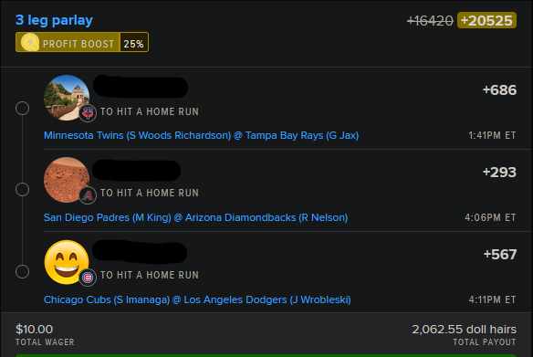 +EV Dingers tweet media