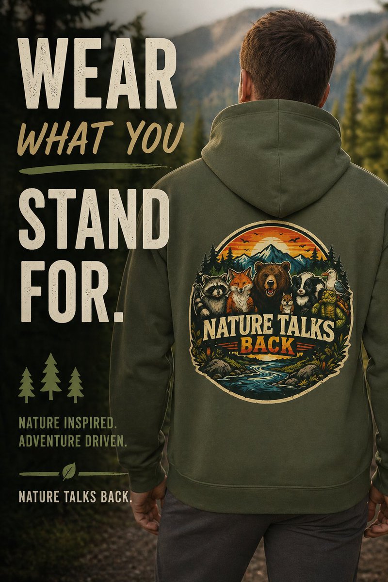 turtle1221's tweet image. Not everything that matters makes noise…
but nature does — if we’re willing to listen. 🌲
Wear what you stand for.

@patagonia @REI @thenorthface @NatlParkService

#NatureTalksBack #ProtectOurPlanet #AdventureCulture #WildAndFree