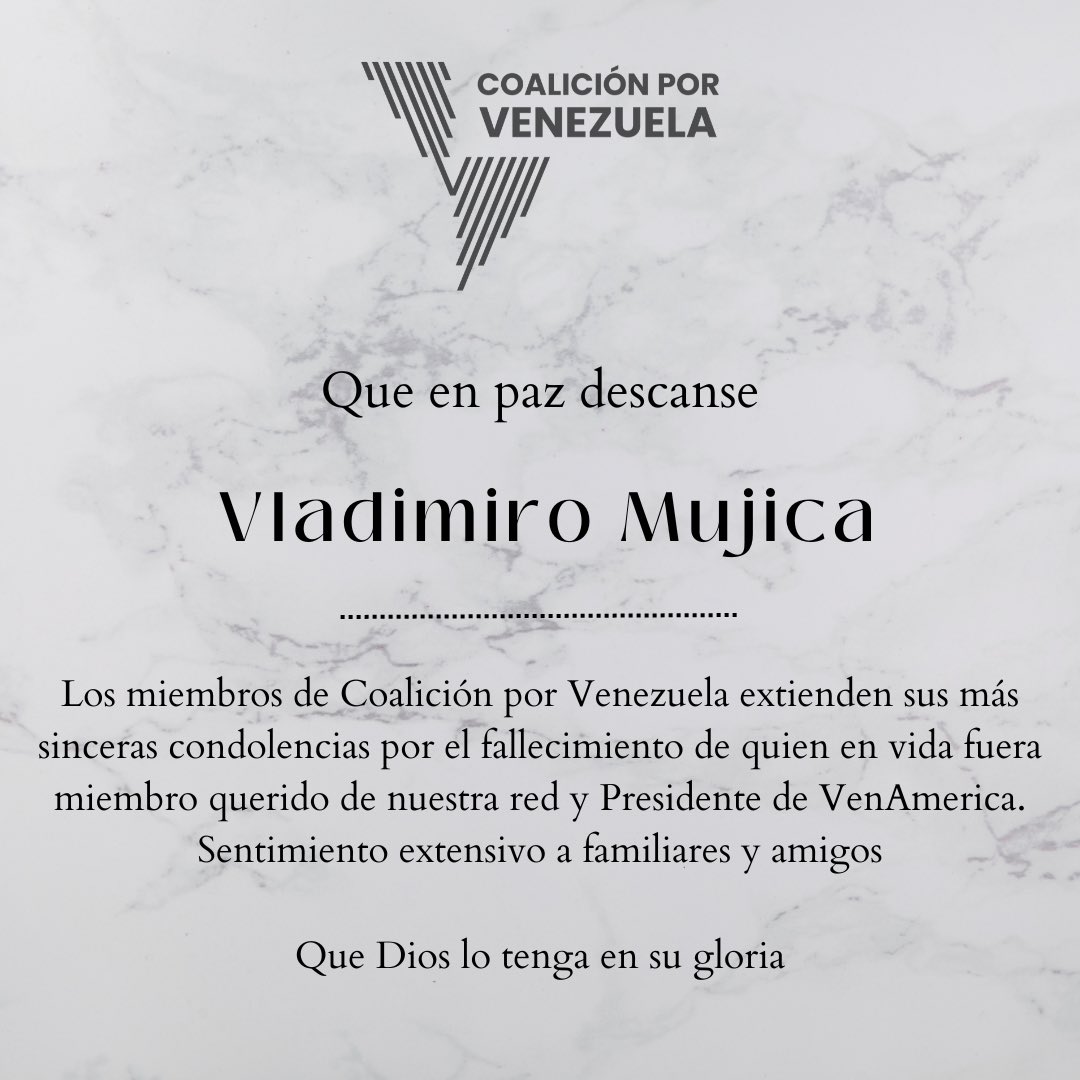 Coalición por Venezuela tweet media