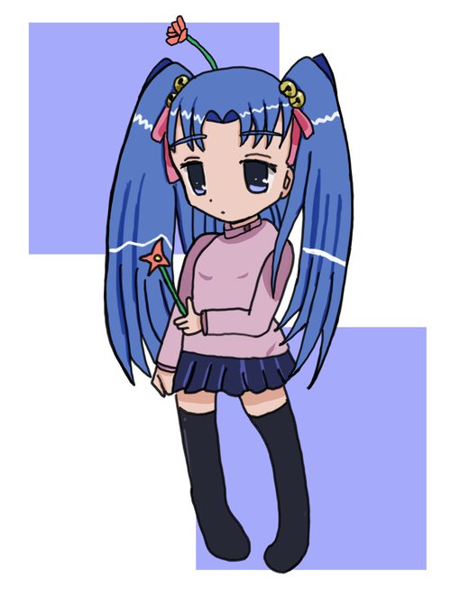 ころうの練習絵 まほらばの紺野棗ちゃん 梢ちゃんの人格の中でも特に人気だったイメージ。 僕も好きです。