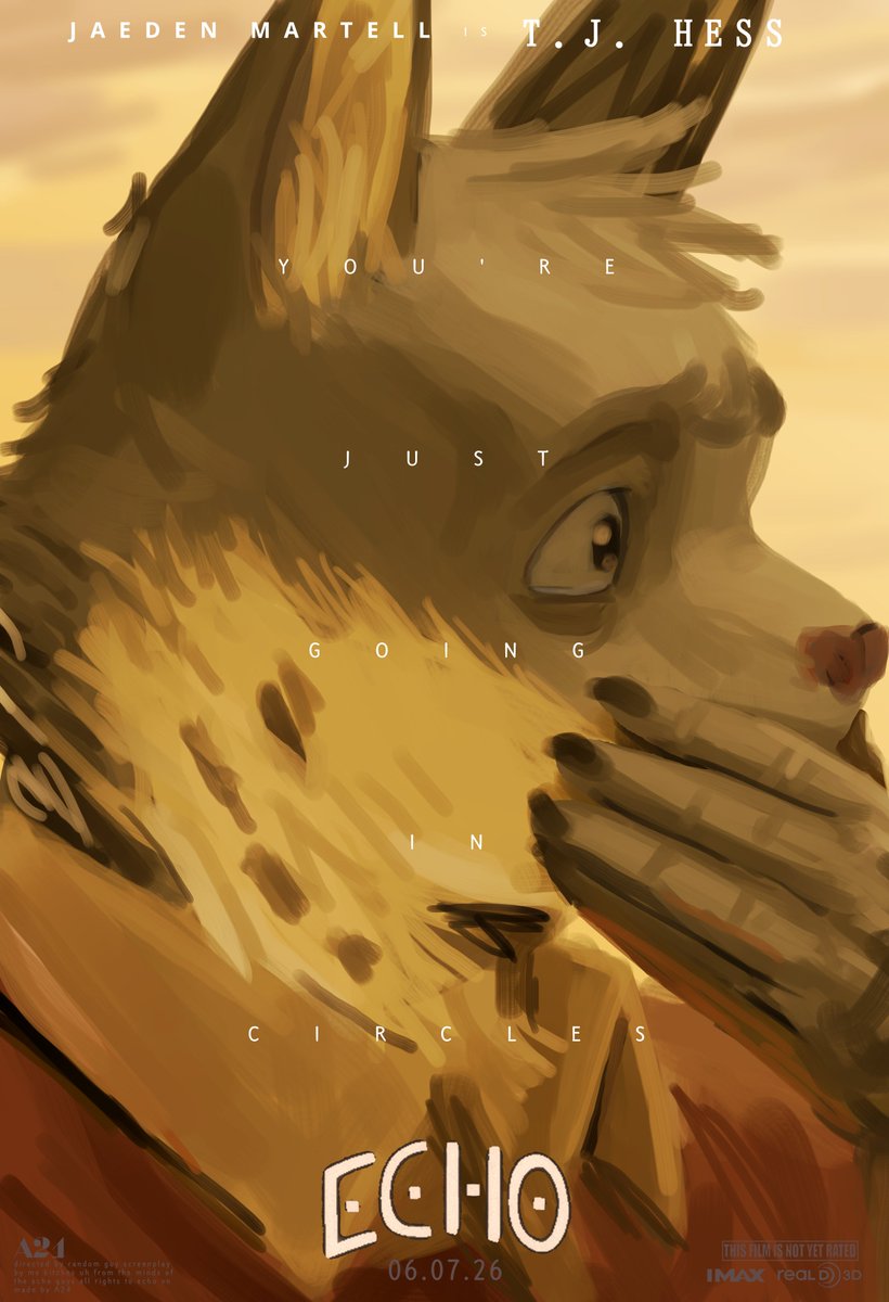 TJ stuns in new Echo poster