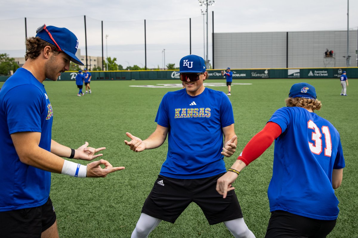 KUBaseball's tweet image. Breakfast and baseball 😁

#RockChalk