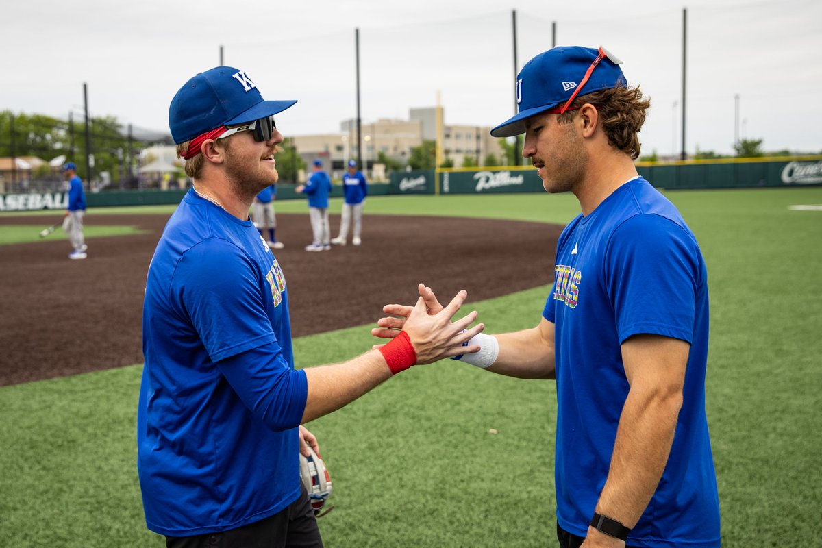 KUBaseball's tweet image. Breakfast and baseball 😁

#RockChalk