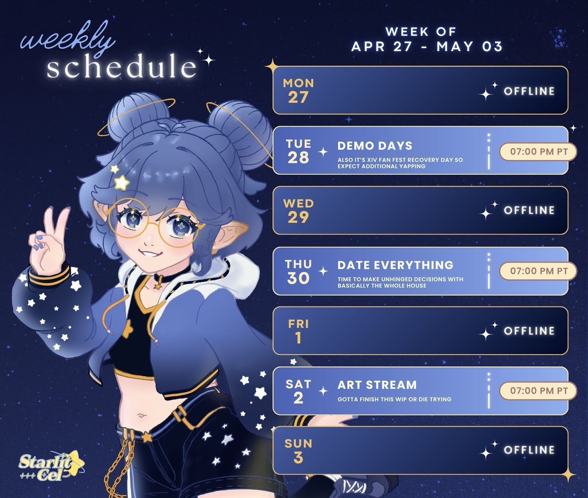 Celestine ✨🛰️ Stardust Vtuber tweet media