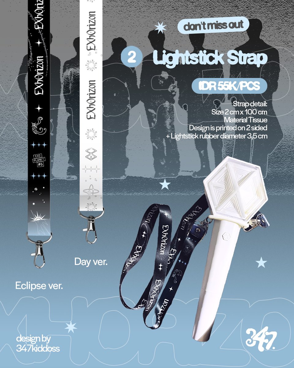 347kiddoss's tweet photo. [kindly help rt &amp; like, gOMawoO!] 

EXhOrizon goods
pre-order by 347kiddoss . ₊⊹
bandana | lightstick strap | pin button set 

꒰ ⏳️pre-order periode: 26 april - O5 mei 2O26 ꒱
╰┈➤ https://t.co/CuugVqHJy6.

if u have any questions pweasee knOck our DM >.<
#bealanja https://t.co/W3egjAahiM