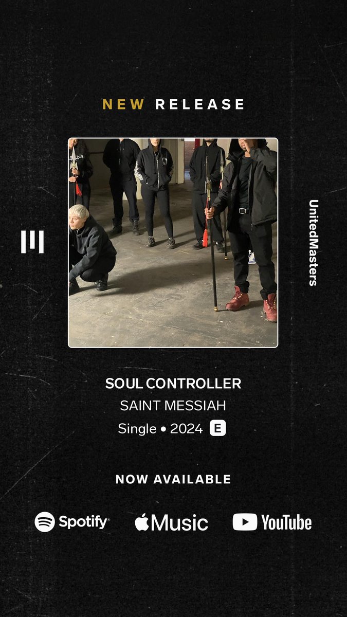 VSOPSOCIETY's tweet photo. Saint Messiah - SOUL CONTROLLER https://t.co/EInedPFOVu https://t.co/VjXKdVh9XU