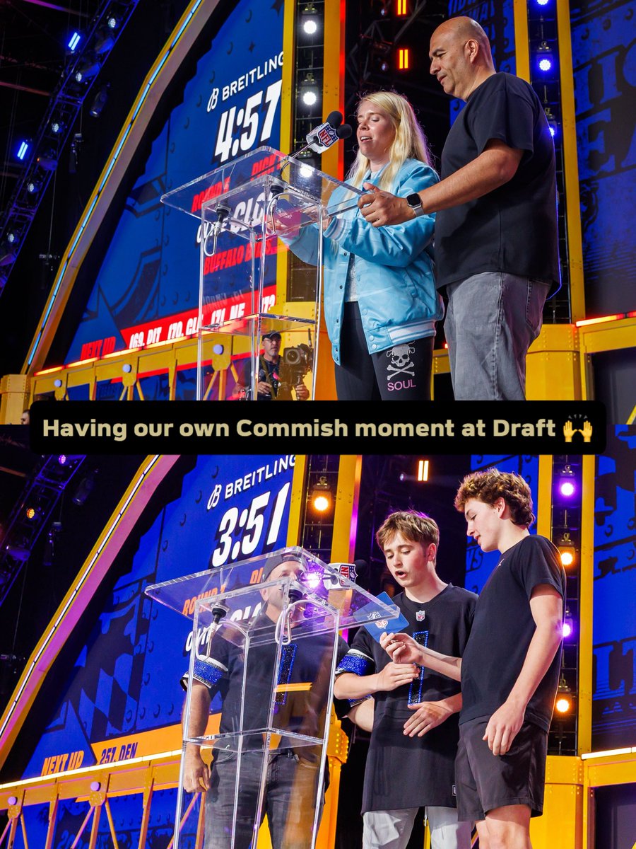 onlocationexp's tweet image. Seeing our guests get to make an actual pick at the #NFLDraft is 🤯 #CloserThanEver #OnLocation