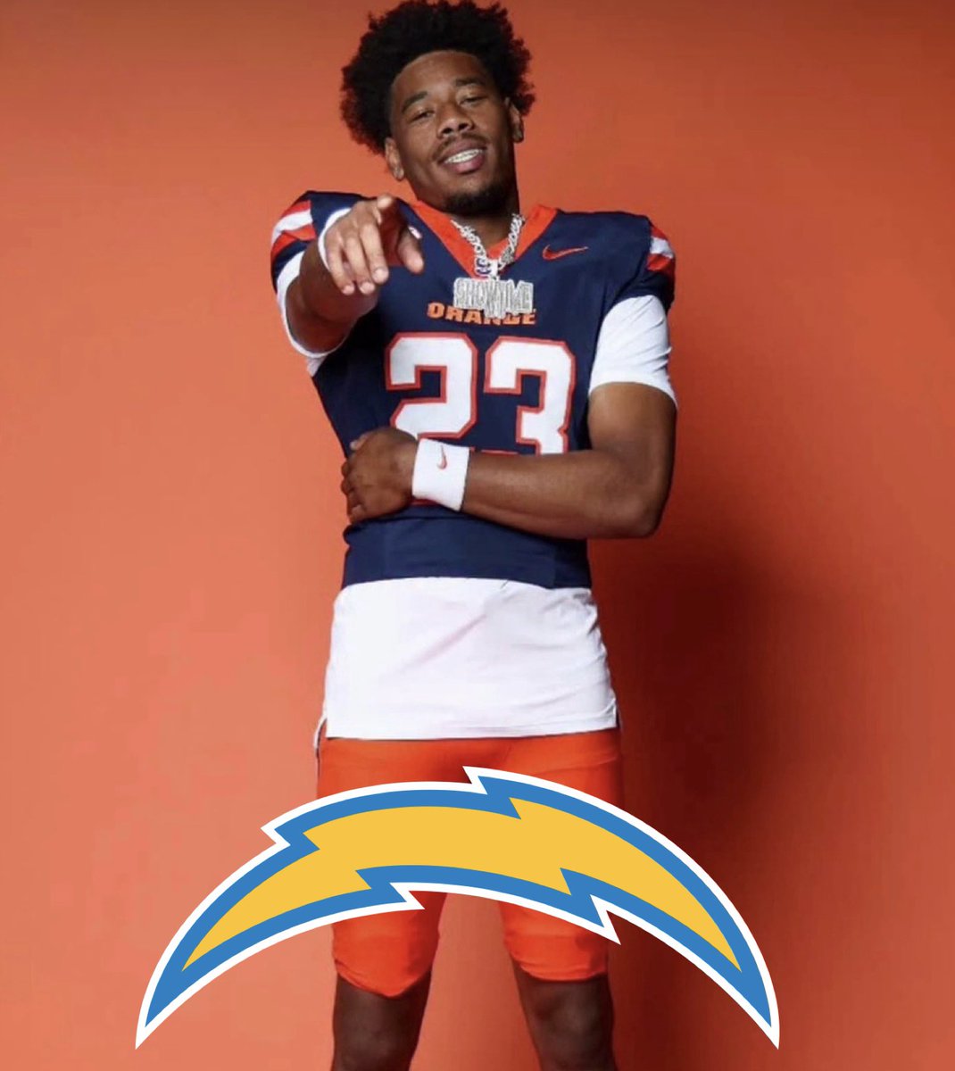 CallDT's tweet image. Syracuse Orange DB Devin Grant has signed as an undrafted free agent with the Los Angeles Chargers.

#Chargers #LA #Syracuse #NFL #sports @DevinGrant2022