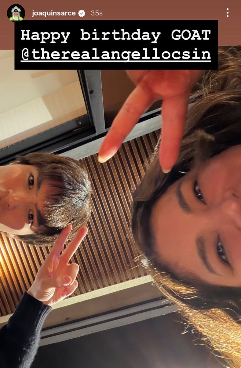 OH MY GOD MS. ANGEL LOCSIN'S LATEST SIGHTING FROM JOAQUIN'S IGS 🥺🥹