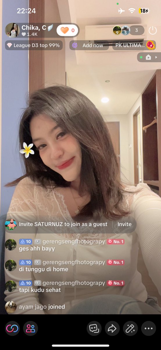 wkwkwwk ada yg mw live bareng ga gue kesepian di hotel, pgn main keluar tp gatau kmn 😔😔😔🫵🏻