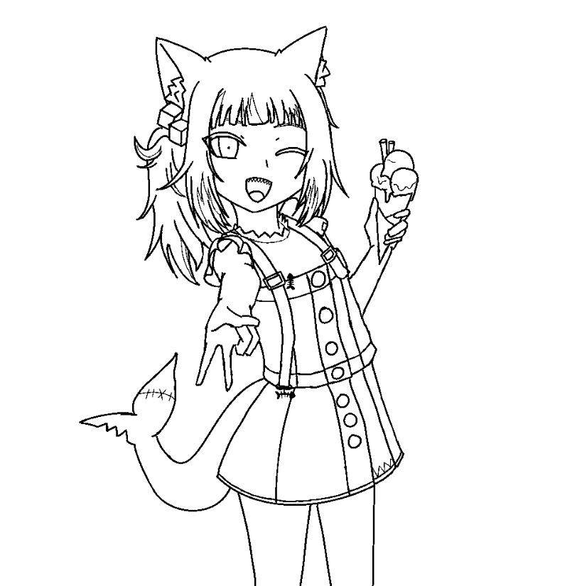 NeedlessArting's tweet photo. Week 18 : ddoodle #gawrt (wip) https://t.co/wroOP4MjWj
