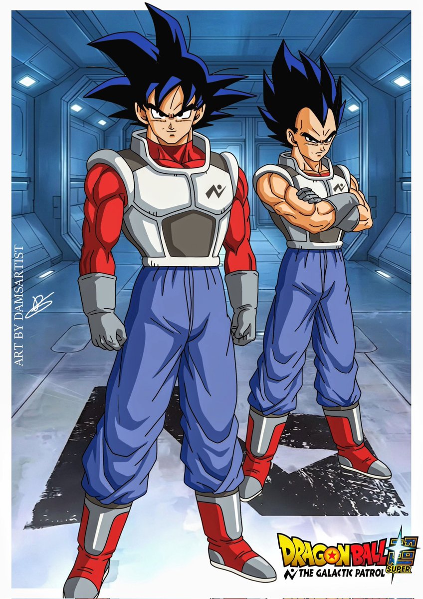 Damsartist1's tweet image. #dbsthegalacticpatrol fanart