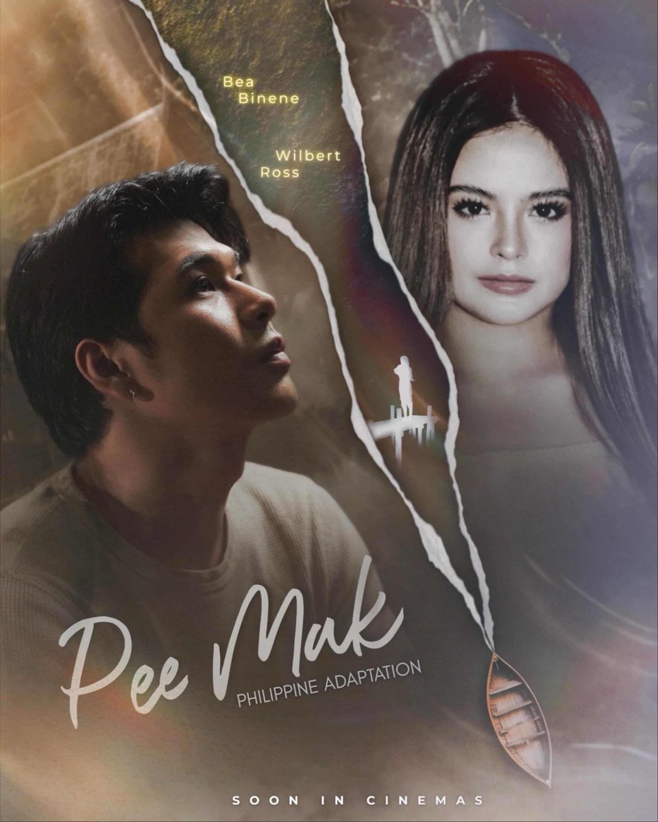 wilbea_ofc's tweet photo. From the success of Golden Scenery of Tomorrow, we’re stepping into a whole new era that’s sure to capture our hearts once again! 

Get ready, mga Oso, to feel scared, laugh, cry and kilig as they bring their own take on the roles of Mak and Nak in the Philippine adaptation of PEE MAK, coming soon to cinemas 🎬

Our BEAR-ents are giving their all, and of course, we’re here giving our 100% support too! 🫶🐻

#WilbertRoss | #BeaBinene
#WilBea