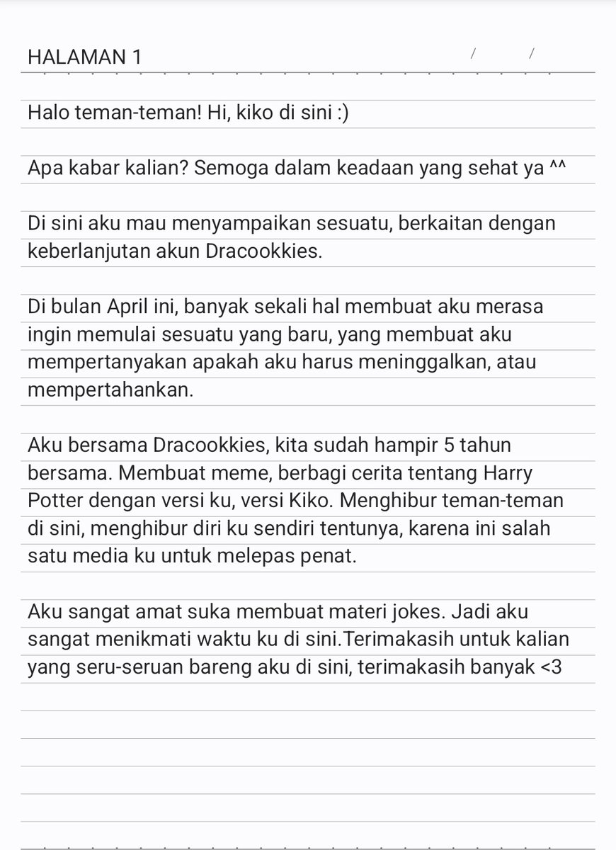 DRACOOKKIES's tweet photo. Halo teman-teman, Kiko di sini! 🤍 https://t.co/GLAdiWmGhA