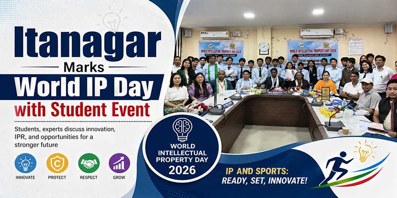 Arunachal24in's tweet image. APSCS&amp;amp;T marks World IP Day 2026 in Itanagar, focusing on innovation, IPR awareness and student engagement.

read more- arunachal24.in/itanagar-marks…

#WorldIPDay #Itanagar #Innovation #IPR #Arunachal