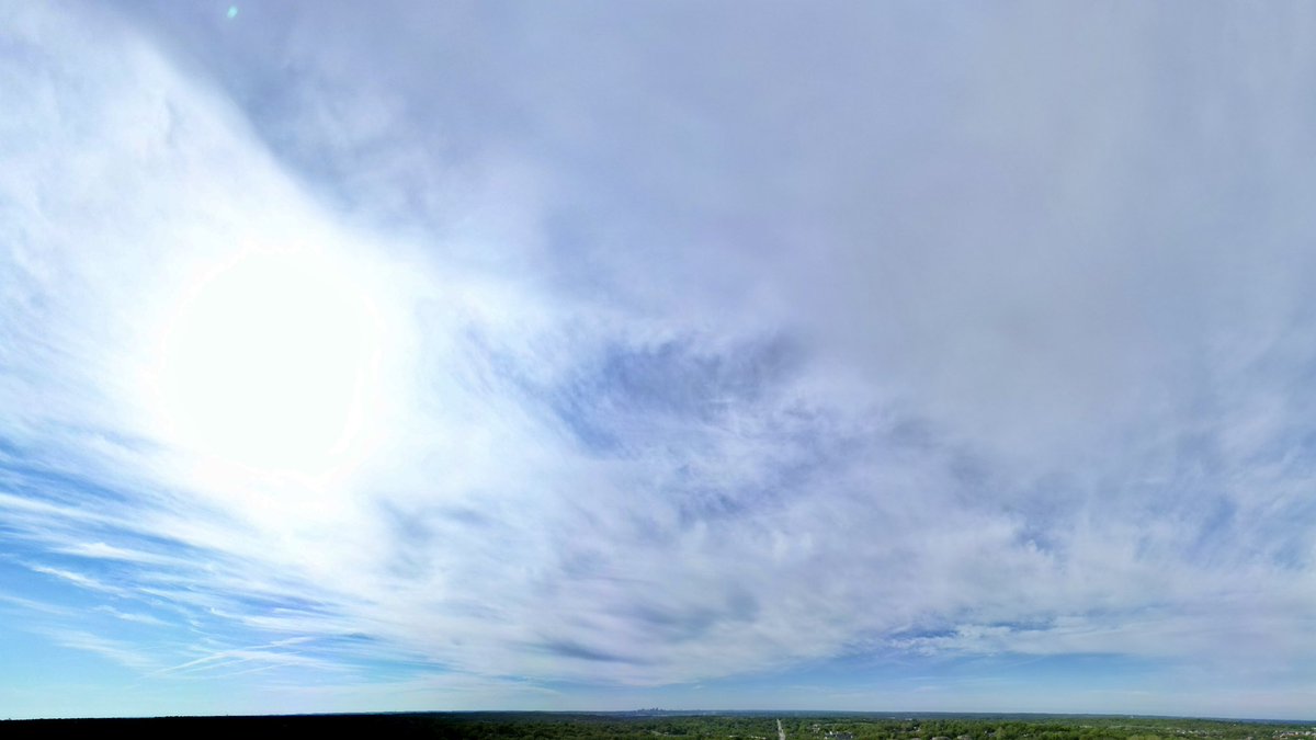 myke237's tweet image. Sunday Morning Pause ⏸️ 

Drone surfing around this tiny planet 🚁🌎 hovering in Kansas City, MO. Using a DJI Mini 3 Pro. 
My sky from 400 feet looking towards towntown #djimini3pro #kansascity #globe #tinyplanet #DJI #spring #sun #planetearth #obscuredbyclouds #panophotos