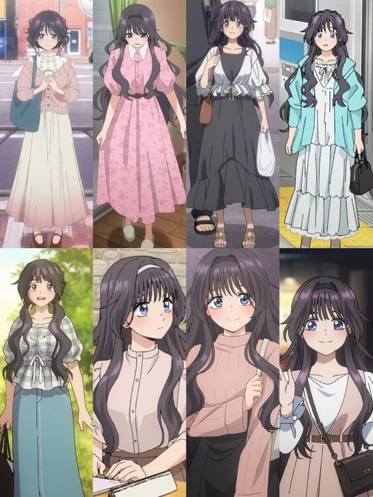 Kaoruko Waguri outfits 😊