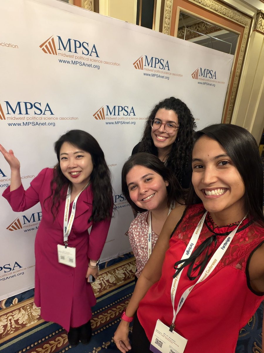 fbatistasl's tweet photo. That’s a wrap, #MPSA2026!! Two presentations, so many reunions, and new connections made. Now back to finishing that dissertation and becoming Dr. Flávia very soon 🙏🏽✈️ https://t.co/XxsAPK47A3