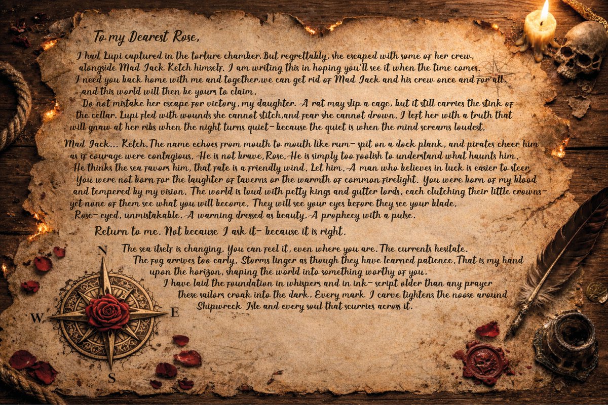 MadJackKetch's tweet image. An update has appeared within the project, but it's not a  new episode! It's a letter! But what does this mean?

#project #spoilers #tease #projectupdates #adventuresofmadjack 

youtube.com/post/UgkxunNm-…