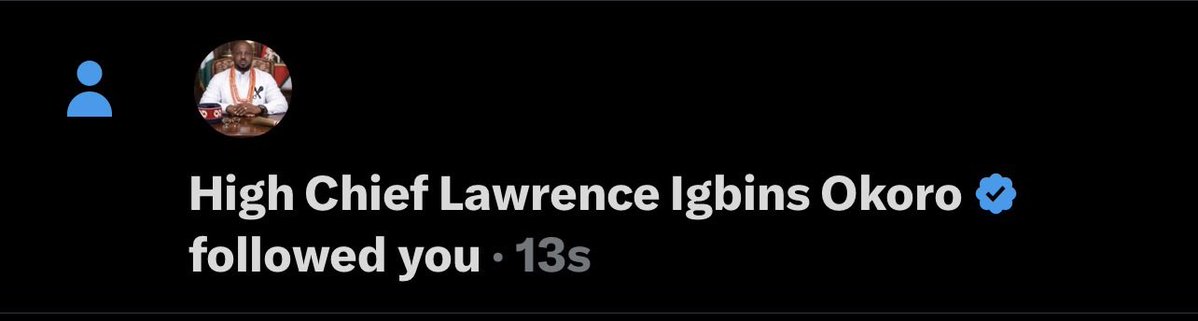 High Chief Lawrence Igbins Okoro tweet media