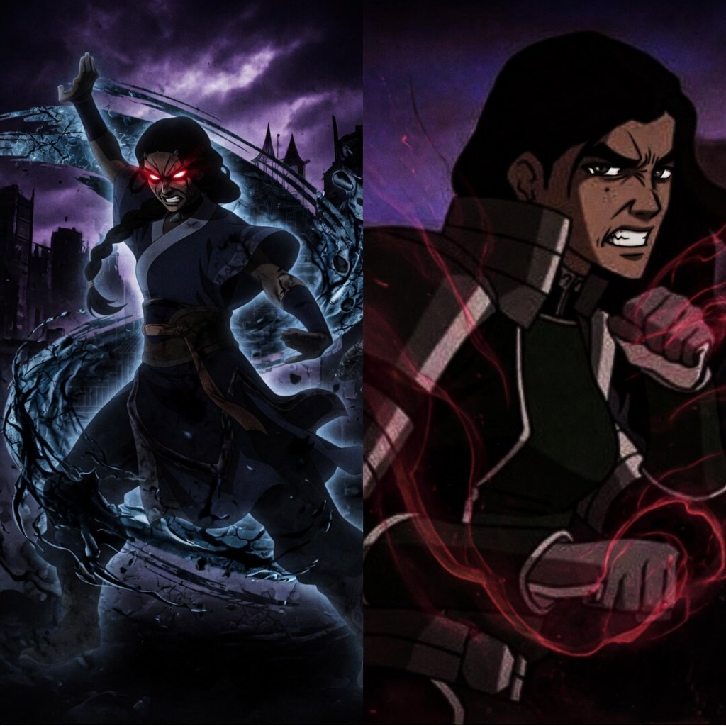 AvatarCN's tweet photo. Katara vs Kuvira who wins 🌊🛘 https://t.co/3uoStTtpk0