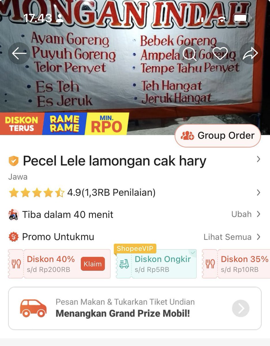 paketjnt's tweet photo. MAHASISWA JOGJA dan sekitarnya wajib cobain ini si, kemarin pas dijogja pesen pecel lele lamongan cak hary enak bangetttt

kemarin cobain lele goreng sama ayam goreng, nasi putih sama nasi uduk
gilasih nasi uduknya endul nasinya pulen bumbunya ga pelit, best nasi uduknya https://t.co/1QH70AVTRD