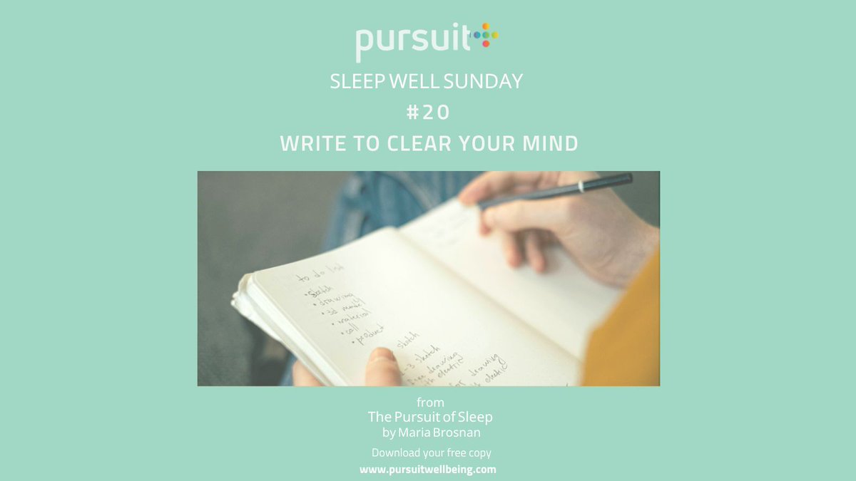 MariaBrosnan's tweet photo. Emptying your thoughts onto paper can stop worries swirling around your head at bedtime. Write down what’s worrying you, what you could do about it, one small action, and if possible, do that action straight away. This simple process helps you feel lighter and calmer. https://t.co/JSxr9n3eo9