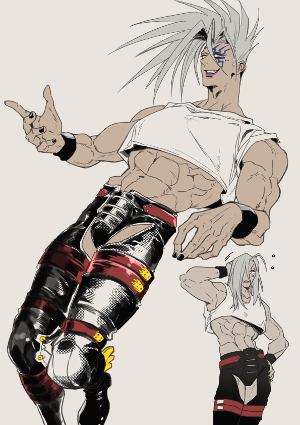 クロップトップ着て