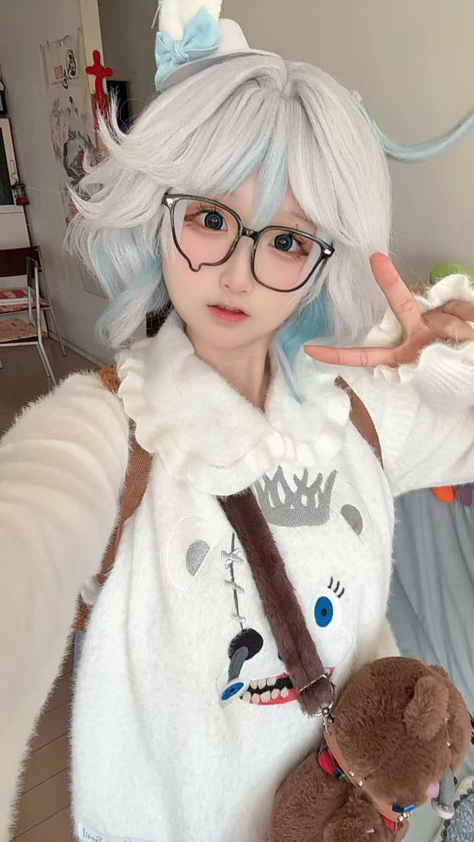 小熊啾啾头_nako tweet media