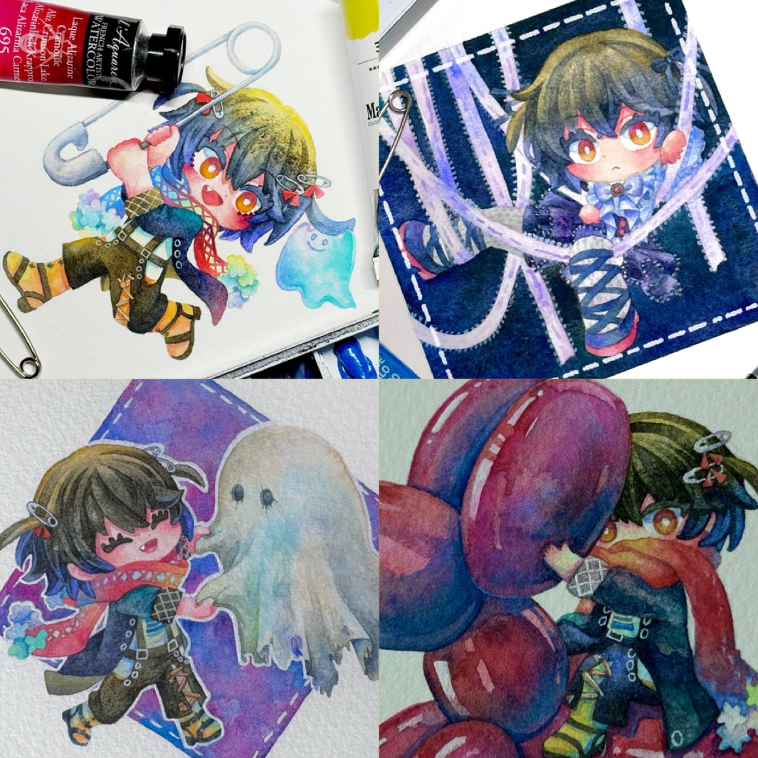 お誕生日おめでとう私の最推し！
今年はおばけに会えるといいね、20歳おめでとう！
 #ましろ爻誕生祭2026