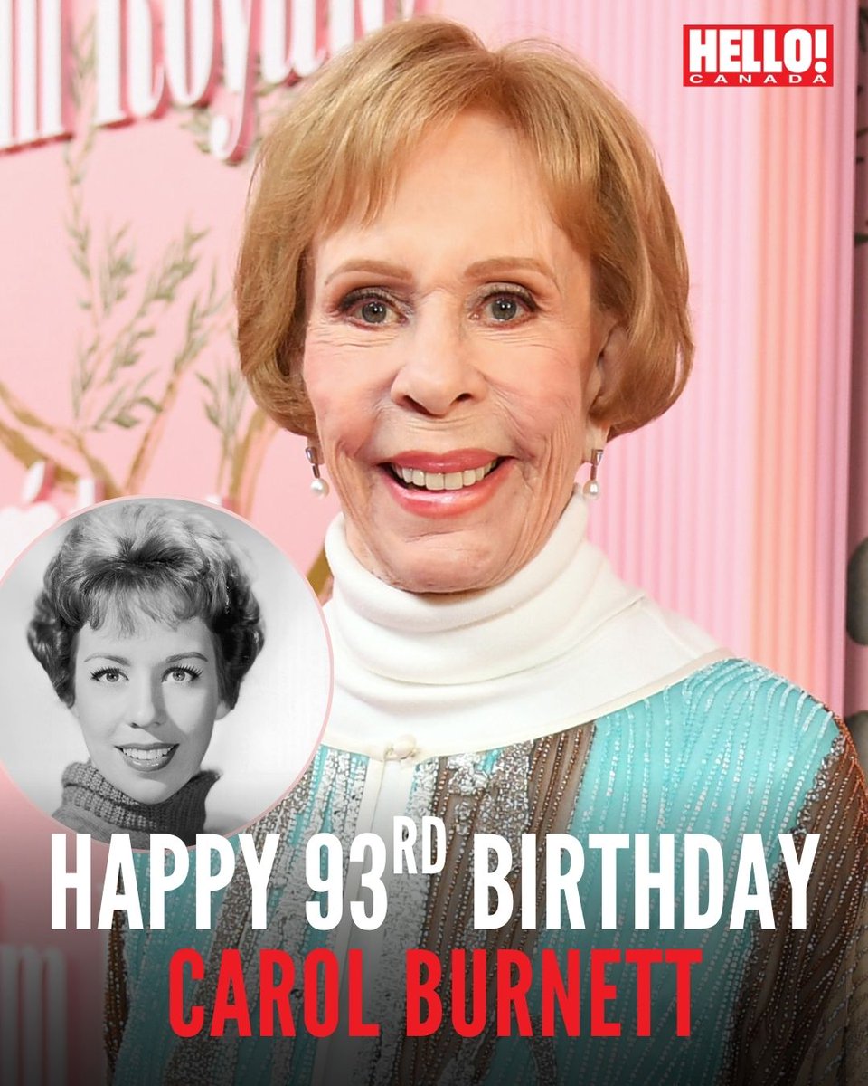 HelloCanada's tweet image. Happy birthday Carol Burnett! The comedy legend, Palm Royale star and seven-time Emmy winner turns 93 today 🎉 🎭 🎈

📸: Getty

#caroleburnett #comedy #icon