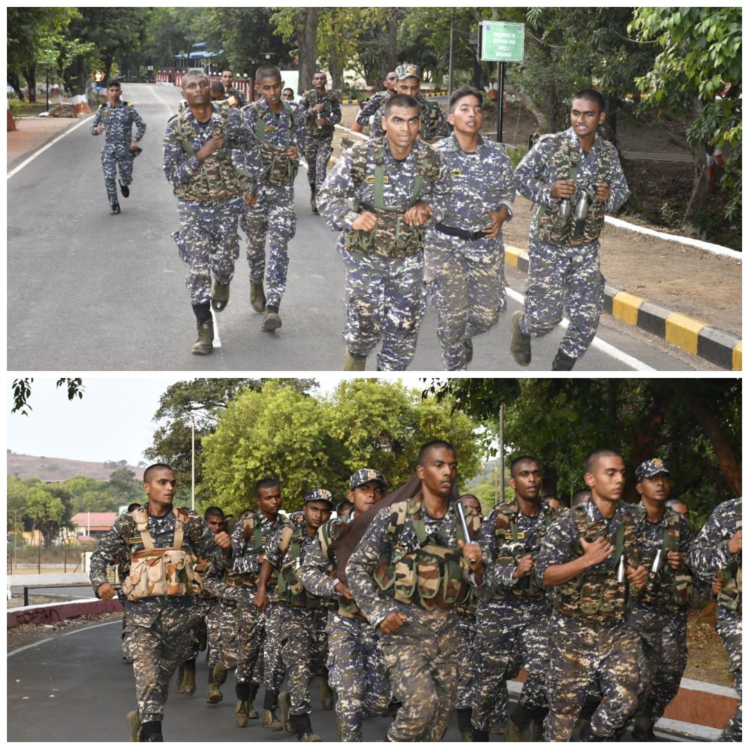 IN_INSShivaji's tweet image. #CampAgnipath ⚓️ - Where Resolve Meets Readiness

The 4th edition of #CampAgnipath at @IN_INSShivaji tested the #Courage, #Confidence, and #Capabilities of young Agniveers.

Living under intense field conditions, the young trainees were put through a series of challenging