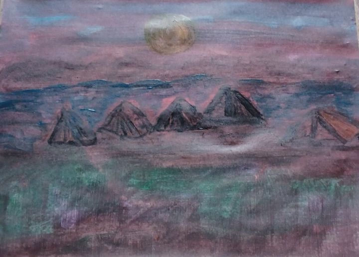 IFSoulmate's tweet photo. Art of the Day! "Nature Camping abstract". Buy at: https://t.co/WADYKBurBN https://t.co/DJRwayt5ui